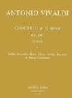Image for CONCERTO IN G MINOR RV 105 RV 105 ALTBLO