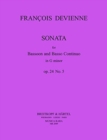 Image for SONATA IN G MINOR OP24 NO5 BASSOON &amp; BAS