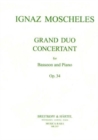 Image for GRAND DUO CONCERTANT IN BB MAJOR OP34 OP