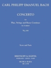Image for FLUTE CONCERTO IN A MINOR WQ 166 WQ 166