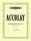 Image for Violin Concerto No. 1 in A minor (Edition for Violin and Piano by the Composer)