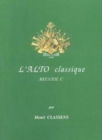 Image for L ALTO CLASSIQUE BOOK C VIOLA &amp; PIANO