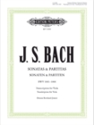 Image for Sonatas and Partitas for Violin Solo BWV 1001-1006 (Transcribed for Viola)