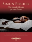 Image for TRANSCRIPTIONS FOR VIOLIN PIANO