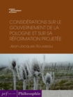 Image for Considerations sur le gouvernement de Pologne