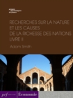Image for Recherches sur la nature et les causes de la richesse des nations. Livre II