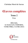 Image for Œuvres completes : Tome 2 - Prose: Tome 2 - Prose