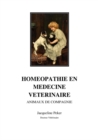 Image for Homeopathie en medecine veterinaire
