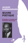 Image for Jacques Rabemananjara: Oeuvre poetique