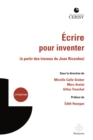 Image for Ecrire pour inventer (a partir des travaux de Jean Ricardou)