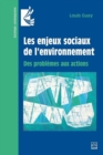 Image for Les enjeux sociaux de l&#39;environnement: Des problemes aux actions