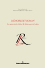 Image for Memoires et roman: Les rapports entre verite et fiction au XVIIIe siecle