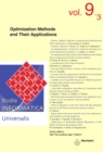 Image for Studia Informatica Universalis n(deg)9.3 : Optimization methods and their applications