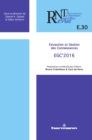 Image for RNTI E.30: Extraction Et Gestion Des Connaissances, EGC&#39;2016