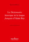 Image for Le Dictionnaire historique de la langue francaise d&#39;Alain Rey