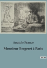 Image for Monsieur Bergeret a Paris