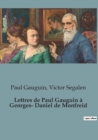 Image for Lettres de Paul Gauguin a Georges-Daniel de Monfreid