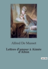 Image for Lettres d&#39;amour a Aimee d&#39;Alton