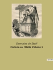 Image for Corinne ou l&#39;Italie Volume 1