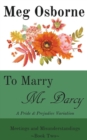 Image for To Marry Mr Darcy - A Pride and Prejudice Variation