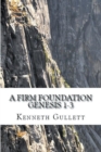Image for A Firm Foundation : From Genesis Chapters 1-3