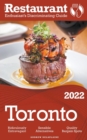 Image for 2022 Toronto - The Restaurant Enthusiast&#39;s Discriminating Guide