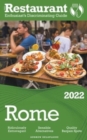 Image for 2022 Rome - The Restaurant Enthusiast&#39;s Discriminating Guide