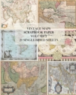 Image for Vintage Maps Scrapbook Paper