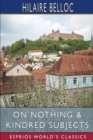 Image for On Nothing and Kindred Subjects (Esprios Classics)