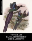 Image for Vintage Art : Daniel Giraud Elliot: 20 Fine Art Prints: Ornithology Ephemera for Home Decor, Collages and Junk Journals