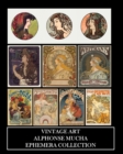 Image for Vintage Art : Alphonse Mucha Ephemera Collection: Art Nouveau Prints and Collage Sheets