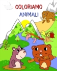 Image for Coloriamo Animali : Immagini di animali in un bellissimo paesaggio per ragazze e ragazzi