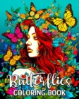 Image for Butterfly Coloring Book : 60 Beautiful Coloring Patterns, Amazing Butterfly Coloring Book for Adults