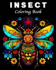 Image for Insects Coloring Book : 70 Unique Insects and Bugs Patterns Mandala Coloring Book