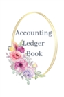Image for Accounting Ledger : White-Lavender Floral