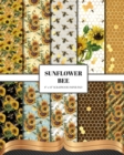 Image for Sunflower Bee Scrapbook Paper