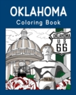 Image for Oklahoma Coloring Book : Painting on USA States Landmarks and Iconic, Stress Relief Activity Books