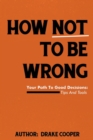 Image for How Not To Be Wrong