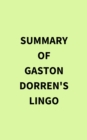 Image for Summary of Gaston Dorren&#39;s Lingo