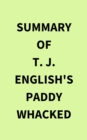Image for Summary of T. J. English&#39;s Paddy Whacked