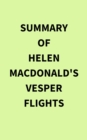 Image for Summary of Helen Macdonald&#39;s Vesper Flights
