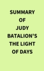 Image for Summary of Judy Batalion&#39;s The Light of Days
