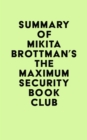 Image for Summary of Mikita Brottman&#39;s The Maximum Security Book Club