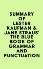 Image for Summary of Lester Kaufman &amp; Jane Straus&#39;s The Blue Book of Grammar and Punctuation