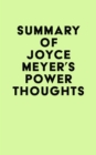 Image for Summary of Joyce Meyer&#39;s Power Thoughts