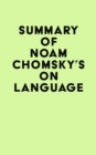 Image for Summary of Noam Chomsky&#39;s On Language