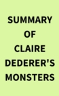 Image for Summary of Claire Dederer&#39;s Monsters