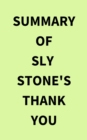 Image for Summary of Sly Stone&#39;s Thank You