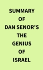 Image for Summary of Dan Senor&#39;s The Genius of Israel