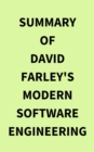 Image for Summary of David Farley&#39;s Modern Software Engineering